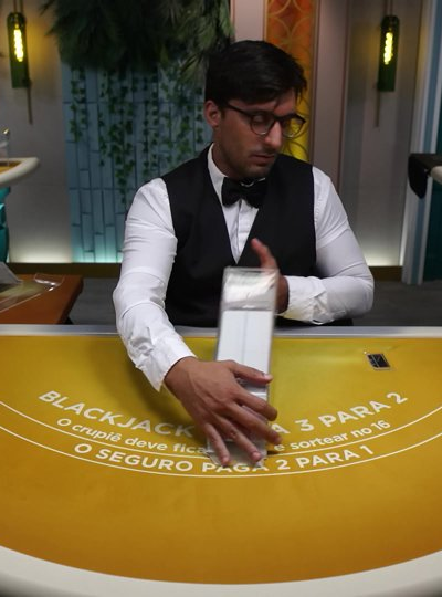 Casino Table Dealer Game
